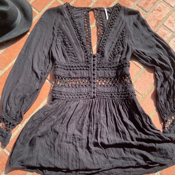 FREE PEOPLE Hobo Dress. - Picture 2 of 5